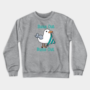 Sneaky Seagull Crewneck Sweatshirt